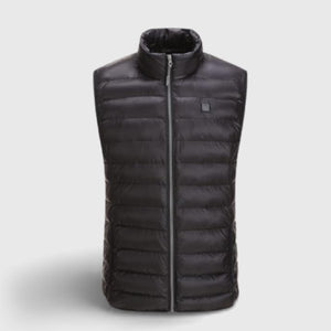 Doudoune chauffante avec bouton | VETCHAUD™ veste chauffante Vêtement-chauffant.com 
