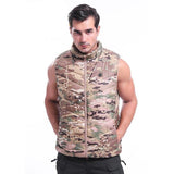 Doudoune chauffante électrique homme camouflage sans manche – chasse | VETCHAUD™ - vetement chauffant