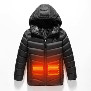 Doudoune chauffante enfant | VETCHAUD™ - vetement chauffant
