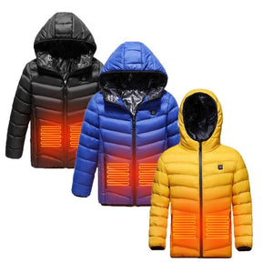 Doudoune chauffante enfant | VETCHAUD™ - vetement chauffant