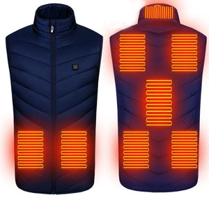 Doudoune chauffante garçon 8 zones – activités hivernales enfant | VETCHAUD™ - vetement chauffant