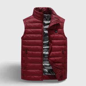 Doudoune chauffante sans manche femme | VETCHAUD™ - vetement chauffant