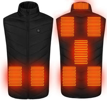 Doudoune chauffante sans manches 8 zones – liberté de mouvement totale | VETCHAUD™ - vetement chauffant