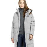 Doudoune longue chauffante femme – style et chaleur pour l'hiver | VETCHAUD™ - vetement chauffant