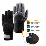 gant chauffant électrique rechargeable - vetement chauffant