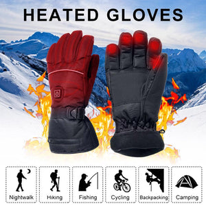 Gant chauffant femme ski - vetement chauffant
