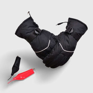 Gant chauffant sur batterie moto - vetement chauffant