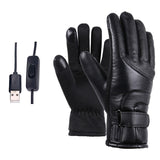 Gant chauffant USB noire gant chauffant vêtement-chauffant 