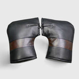 Gant de guidon noir - vetement chauffant