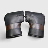 Gant de guidon noir gant chauffant Vêtement-chauffant.com 