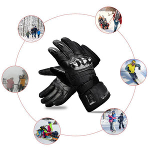 Gant hiver chauffant moto - vetement chauffant