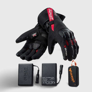 Gants Coupe-vent Hiver Gants Chauffants De Moto Pour Homme Et Femme, Batterie Rechargeable 4000 Gants Coupe-vent Hiver Gants Chauffants De Moto Pour Homme Et Femme, Batterie Rechargeable 4000