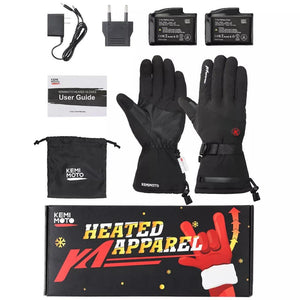 Gant moto hiver chauffant femme - vetement chauffant