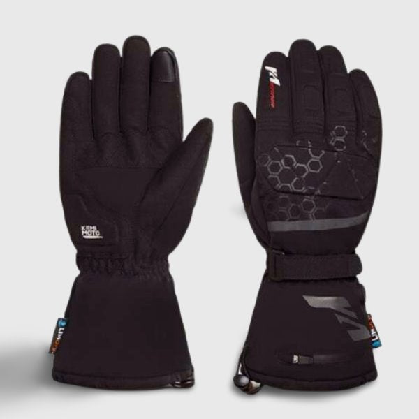 Gant moto hiver chauffant femme