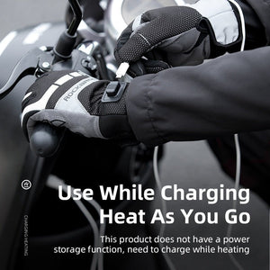 Gants chauffants pour vélo USB - vetement chauffant