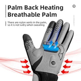 Gants chauffants pour vélo USB - vetement chauffant