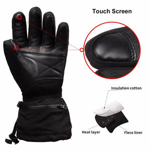 Gants chauffants ski de fond - vetement chauffant