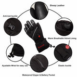 Gants chauffants ski de fond - vetement chauffant