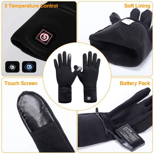 Gants chauffants sportifs - vetement chauffant