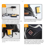 Gants moto chauffant - vetement chauffant