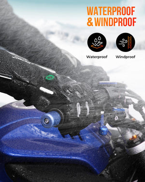 Gants scooter chauffant - vetement chauffant
