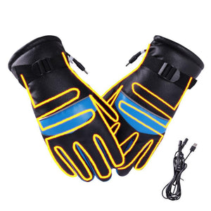 Gants vélo chauffants usb - vetement chauffant
