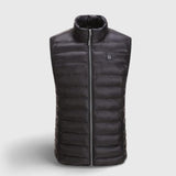Gilet chauffant avec bouton physique – 2 zones nuque et dos USB | VETCHAUD™ - vetement chauffant