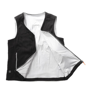 Gilet chauffant électrique moto – 5 zones USB sous blouson | VETCHAUD™ - vetement chauffant