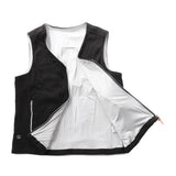 Gilet chauffant électrique moto – 5 zones USB sous blouson | VETCHAUD™ - vetement chauffant