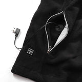 Gilet chauffant électrique moto – 5 zones USB sous blouson | VETCHAUD™ - vetement chauffant