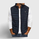 Gilet chauffant électrique USB léger – 2 zones nuque et dos | VETCHAUD™ - vetement chauffant