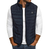 Gilet chauffant électrique USB léger – 2 zones nuque et dos | VETCHAUD™ - vetement chauffant