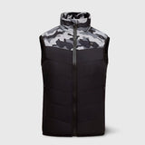 Gilet chauffant enfant camouflage gris – 3 zones infrarouge USB | VETCHAUD™ - vetement chauffant