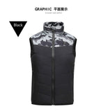 Gilet chauffant enfant camouflage gris – 3 zones infrarouge USB | VETCHAUD™ - vetement chauffant