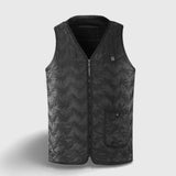 Gilet chauffant femme ultra fin – 3 zones USB sous pull | VETCHAUD™ - vetement chauffant