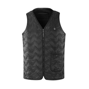 Gilet chauffant femme ultra fin – 3 zones USB sous pull | VETCHAUD™ - vetement chauffant