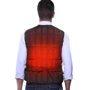 Gilet chauffant pour la chasse USB – 1 zone dos infrarouge | VETCHAUD™ - vetement chauffant