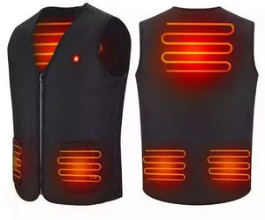 Gilet chauffant professionnel de travail sans manches – femme et homme | VETCHAUD™ - vetement chauffant