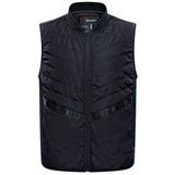 Gilet chauffant unisexe noir – 3 zones USB sans manches | VETCHAUD™ - vetement chauffant