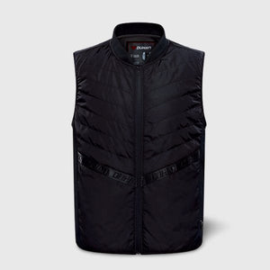 Gilet chauffant unisexe noir – 3 zones USB sans manches | VETCHAUD™ - vetement chauffant