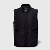 Gilet chauffant unisexe noir – 3 zones USB sans manches | VETCHAUD™ - vetement chauffant