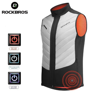 Gilet chauffant USB unisexe 5 zones – homme et femme | VETCHAUD™ - vetement chauffant