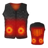 Gilet doudoune chauffant 5 zones – randonnée et montagne USB | VETCHAUD™ - vetement chauffant
