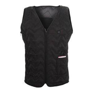Gilet doudoune chauffante veste chauffante Vêtement-chauffant.com Noir M 