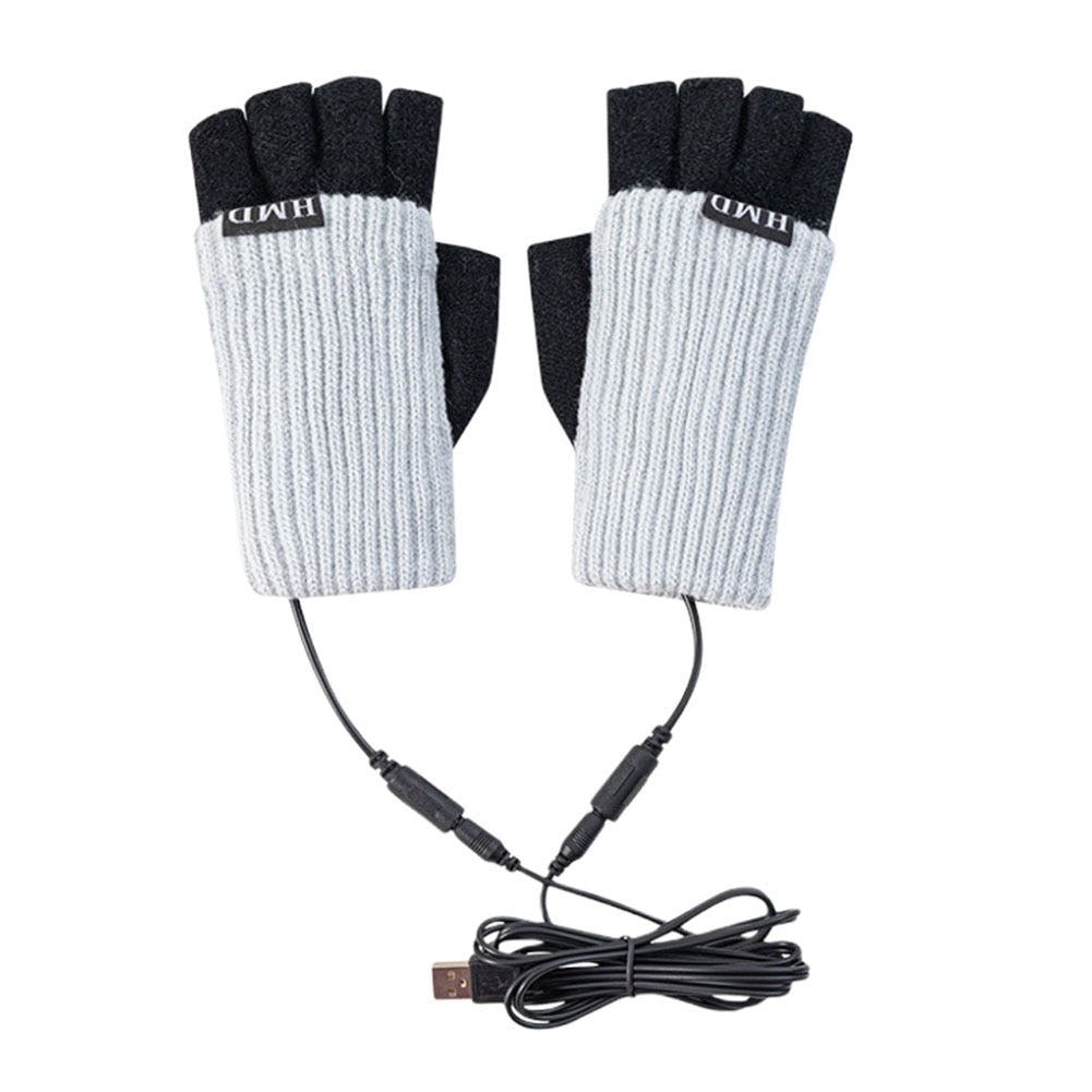 Bonnet chauffant électrique USB chaud pour l'extérieur - Ensemble de deux  pièces - Gants fins et chauds pour homme (gris, taille unique) : :  Mode