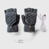 Mitaine chauffante pour homme et femme sans doigts - vetement chauffant