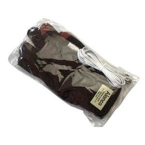 Mitaine chauffante USB marron avec doigts - vetement chauffant