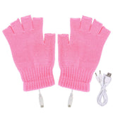 Mitaine chauffante USB rose - vetement chauffant
