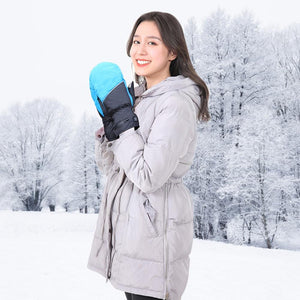 Moufle chauffante femme gant chauffant Vêtement-chauffant.com 