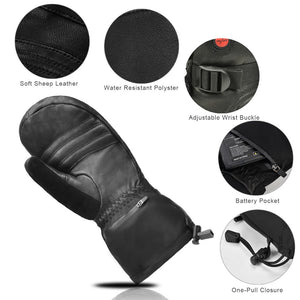 Moufles chauffantes confortables - vetement chauffant